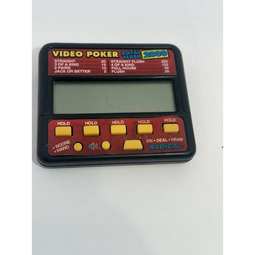 Vintage Radica Video Poker 